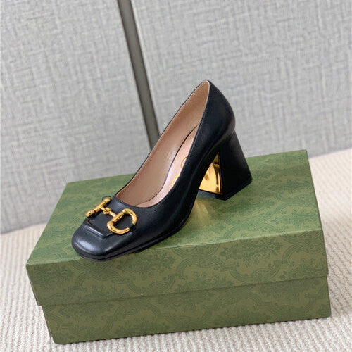 High Quality Luxury Gucci Leather Shoes Womens product detail