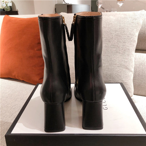 High Quality Luxury Gucci Ankle Black Boots product detail