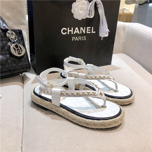 High Quality Luxury Chanel New Holiday Sandals
