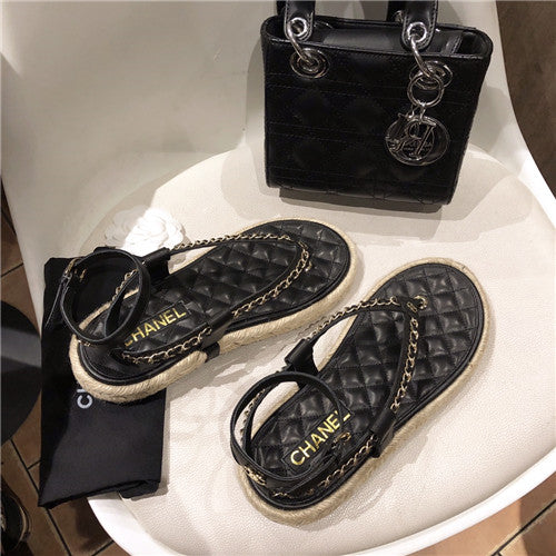 High Quality Luxury Chanel New Holiday Sandals – Style 05702 alternate view