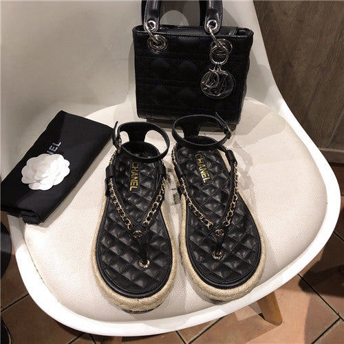 High Quality Luxury Chanel New Holiday Sandals – Style 05702 product detail