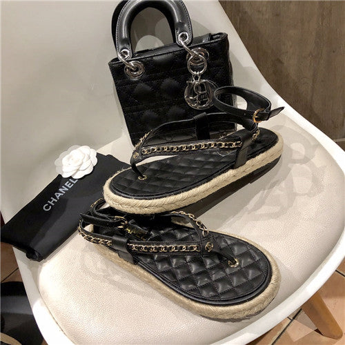 High Quality Luxury Chanel New Holiday Sandals – Style 05702 product detail