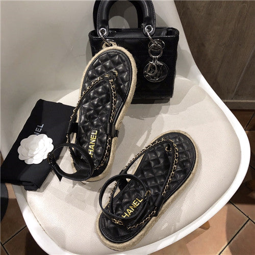 High Quality Luxury Chanel New Holiday Sandals – Style 05702 product detail