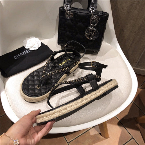 High Quality Luxury Chanel New Holiday Sandals – Style 05702 product detail