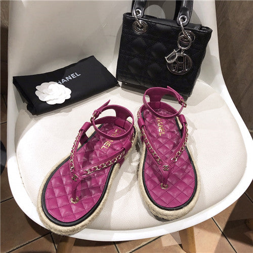 High Quality Luxury Chanel New Holiday Sandals – Style 66150 product detail
