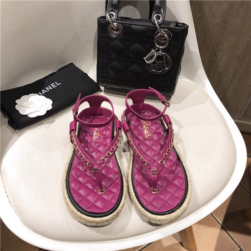 High Quality Luxury Chanel New Holiday Sandals – Style 66150 product detail