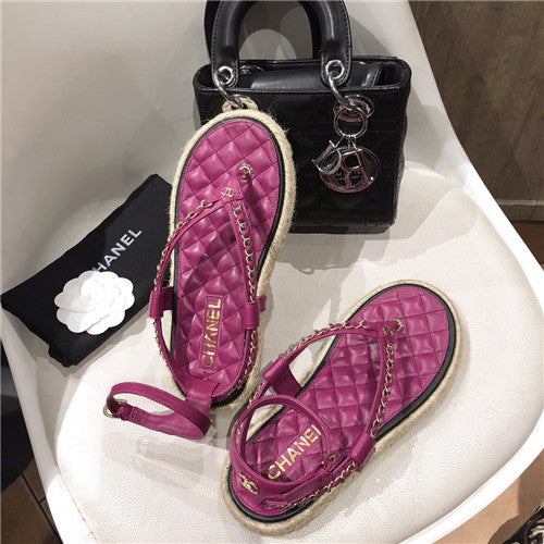 High Quality Luxury Chanel New Holiday Sandals – Style 66150 product detail