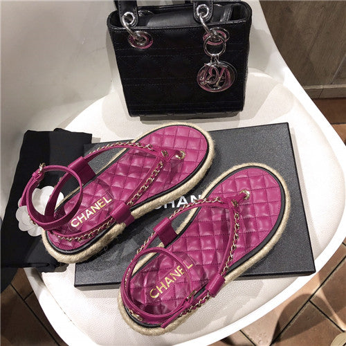 High Quality Luxury Chanel New Holiday Sandals – Style 66150 product detail
