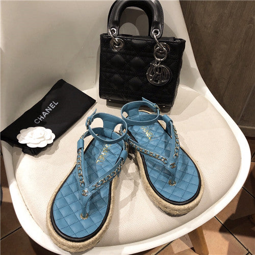 High Quality Luxury Chanel New Holiday Sandals – Style 28294 product detail