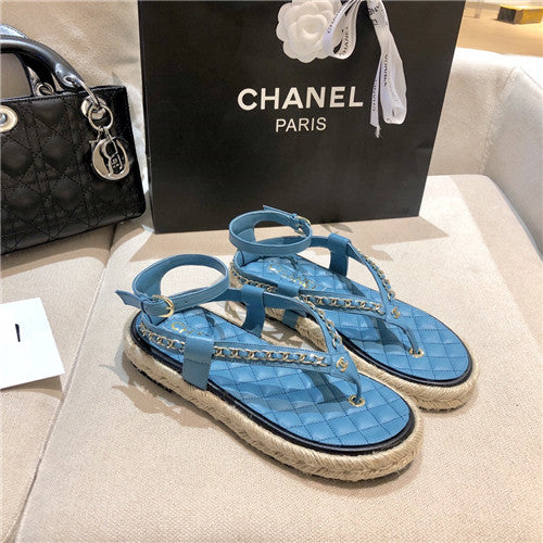 High Quality Luxury Chanel New Holiday Sandals – Style 28294