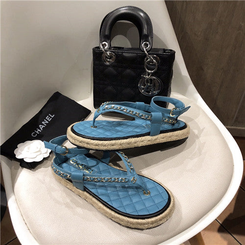 High Quality Luxury Chanel New Holiday Sandals – Style 28294 product detail