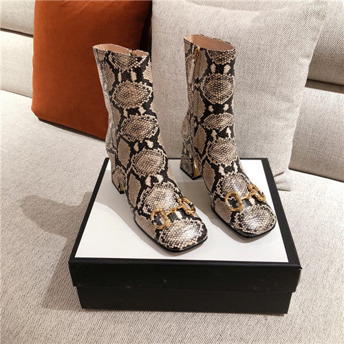 High Quality Luxury Gucci Ankle Black Boots – Style 63091