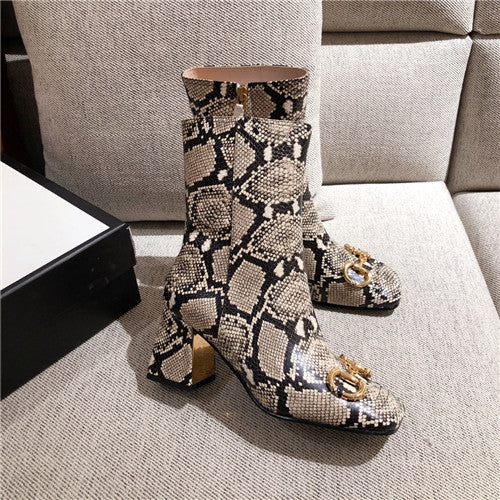 High Quality Luxury Gucci Ankle Black Boots – Style 63091 product detail