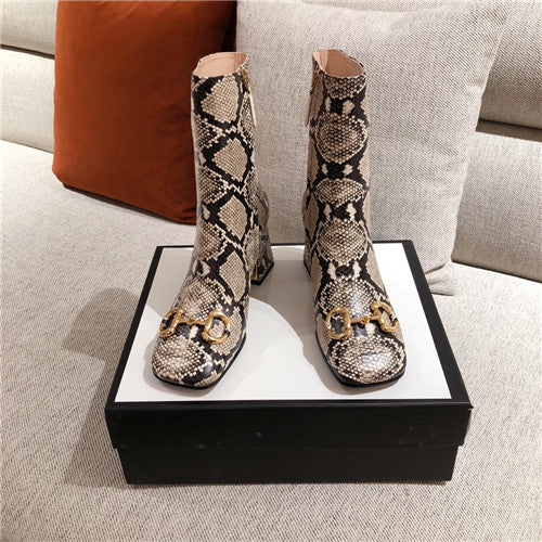 High Quality Luxury Gucci Ankle Black Boots – Style 63091 alternate view