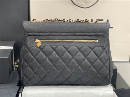 High Quality Luxury Chanel Vintage Leather Flap Bag – Style 48391 alternate view