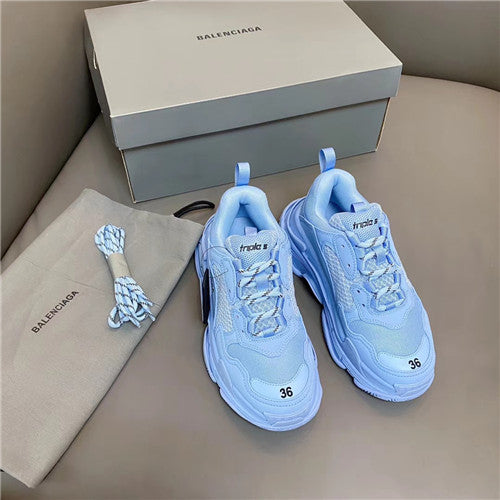 High Quality Luxury Balenciaga Triples Blue alternate view