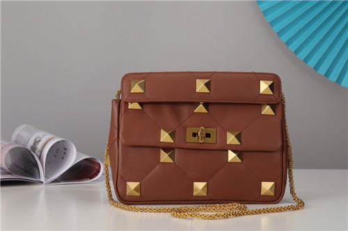 High Quality Luxury Valentino Roma Stud Bag