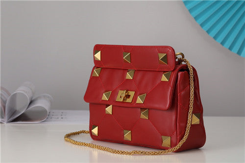 High Quality Luxury Valentino Roma Stud Bag – Style 03833 product detail