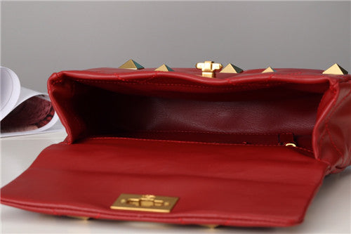 High Quality Luxury Valentino Roma Stud Bag – Style 03833 product detail