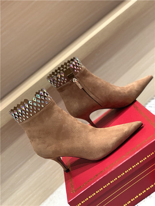 High Quality Luxury Rene Caovilla High Heel Boots – Style 83782