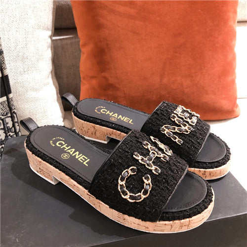 High Quality Luxury Chanel Womens Slippers – Style 52614 alternate view