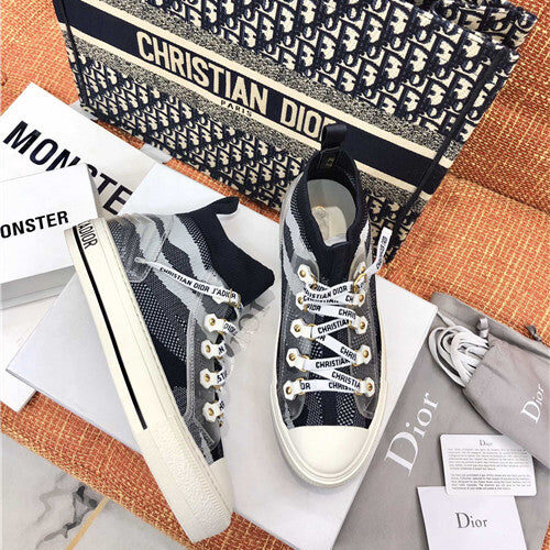 High Quality Luxury Dior High Top Sneakers Womens alternate view