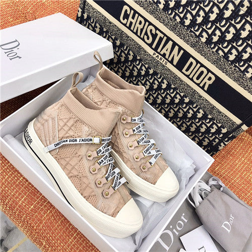 High Quality Luxury Dior High Top Sneakers Womens – Style 67590