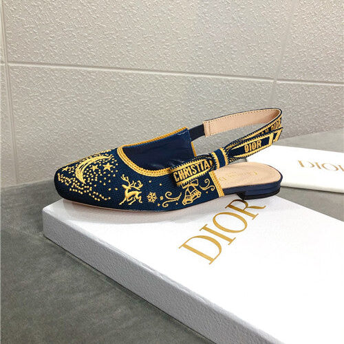 High Quality Luxury Dior Jadior Flat Sandals product detail