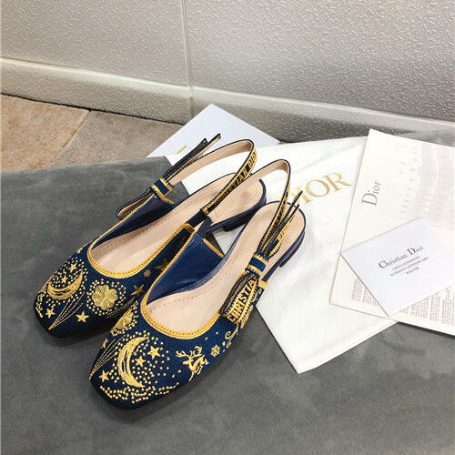 High Quality Luxury Dior Jadior Flat Sandals alternate view