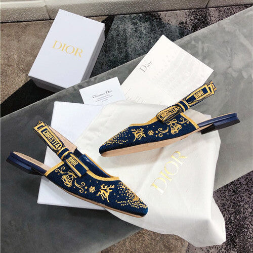 High Quality Luxury Dior Jadior Flat Sandals product detail