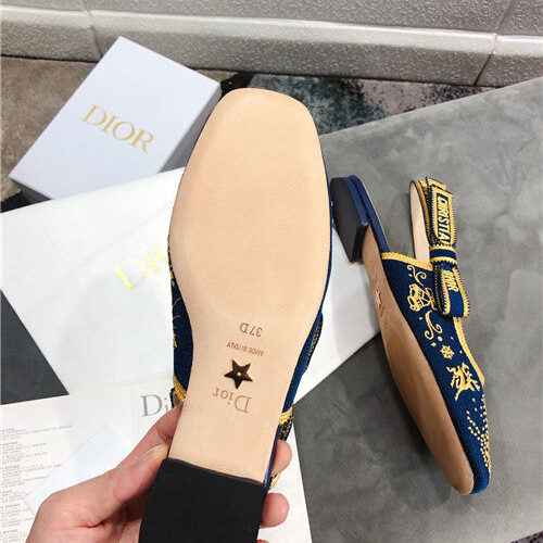 High Quality Luxury Dior Jadior Flat Sandals product detail
