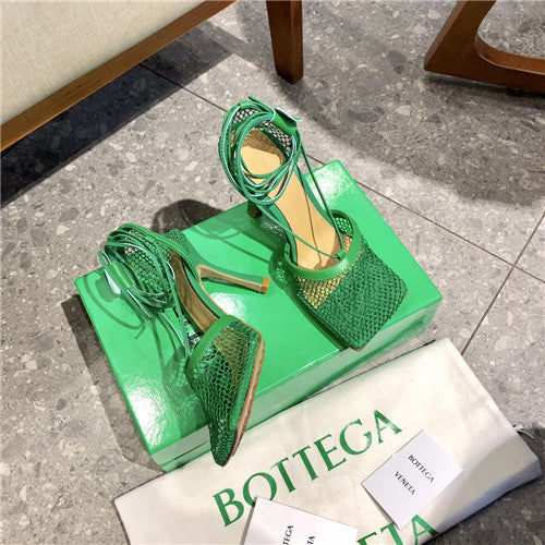 High Quality Luxury Bottega Veneta Heels Sandals – Style 56390 product detail