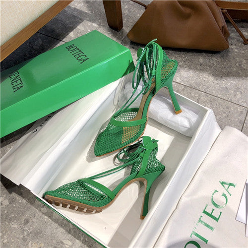 High Quality Luxury Bottega Veneta Heels Sandals – Style 56390 product detail