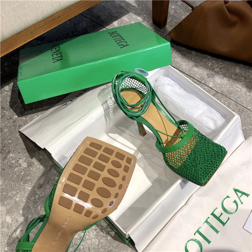 High Quality Luxury Bottega Veneta Heels Sandals – Style 56390 product detail
