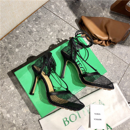 High Quality Luxury Bottega Veneta Heels Sandals – Style 51302 alternate view