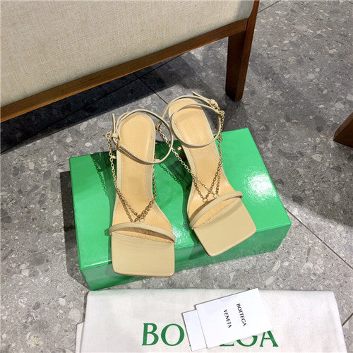 High Quality Luxury Bottega Veneta Heels Sandals – Style 30406