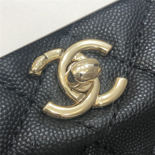 High Quality Luxury Chanel Small Coco Handle Leather Top Handle Bag product detail