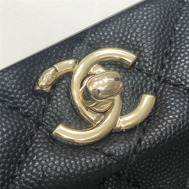 High Quality Luxury Chanel Small Coco Handle Leather Top Handle Bag product detail