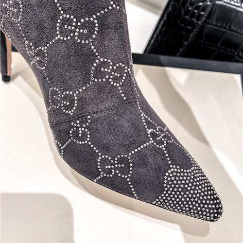 High Quality Luxury Gucci High Heel Stretch Boots product detail