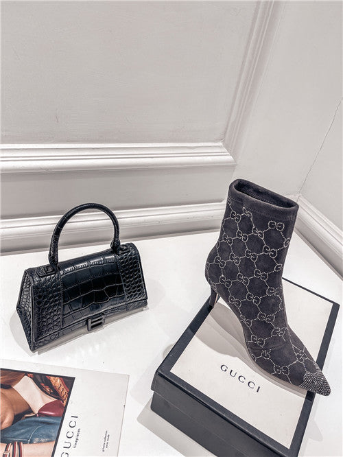 High Quality Luxury Gucci High Heel Stretch Boots product detail