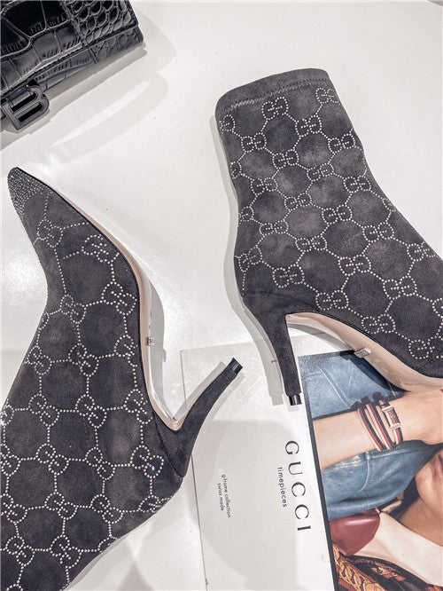 High Quality Luxury Gucci High Heel Stretch Boots product detail