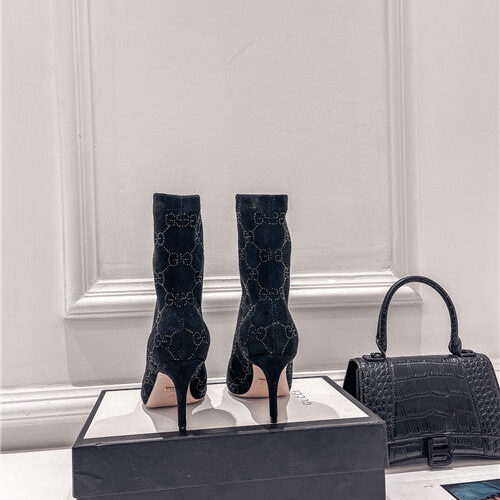 High Quality Luxury Gucci High Heel Stretch Boots – Style 90131 product detail
