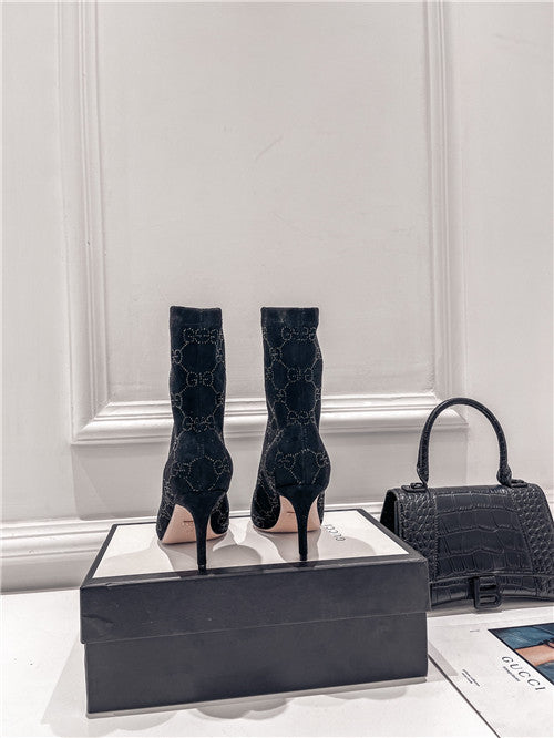 High Quality Luxury Gucci High Heel Stretch Boots – Style 90131 product detail