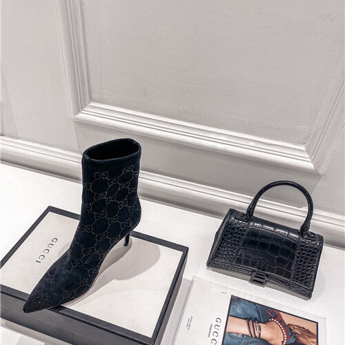 High Quality Luxury Gucci High Heel Stretch Boots – Style 90131 product detail