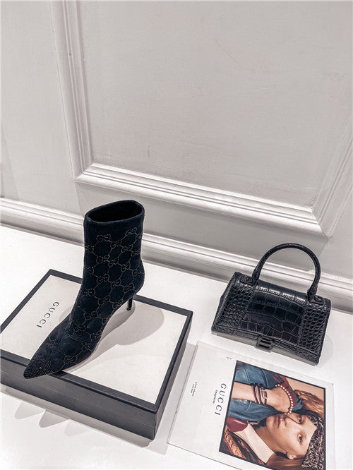 High Quality Luxury Gucci High Heel Stretch Boots – Style 90131 product detail