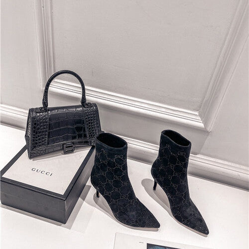 High Quality Luxury Gucci High Heel Stretch Boots – Style 90131 product detail