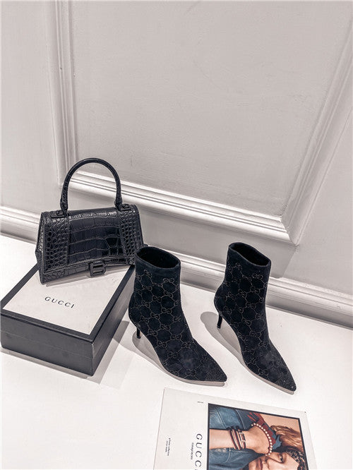 High Quality Luxury Gucci High Heel Stretch Boots – Style 90131 product detail