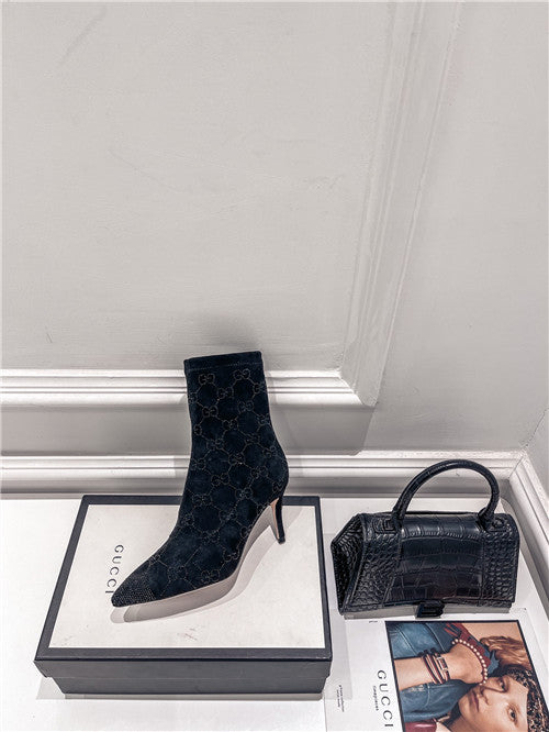 High Quality Luxury Gucci High Heel Stretch Boots – Style 90131 product detail