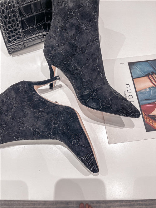 High Quality Luxury Gucci High Heel Stretch Boots – Style 90131 product detail
