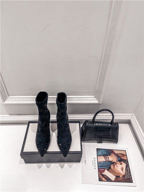 High Quality Luxury Gucci High Heel Stretch Boots – Style 90131 product detail